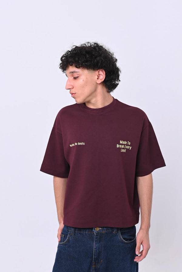 INKLAW | Burgundy Tee