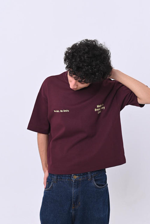 INKLAW | Burgundy Tee