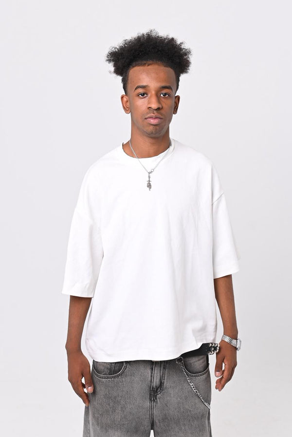 The Perfect White Boxy Tee