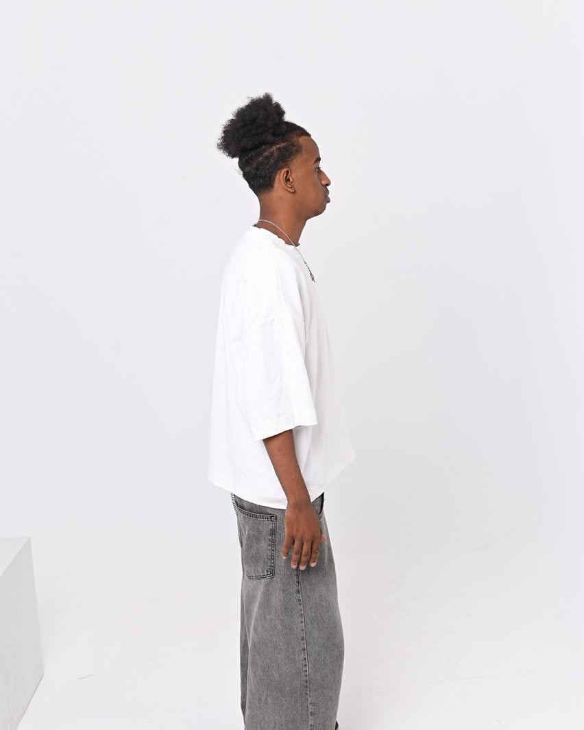 The Perfect White Boxy Tee