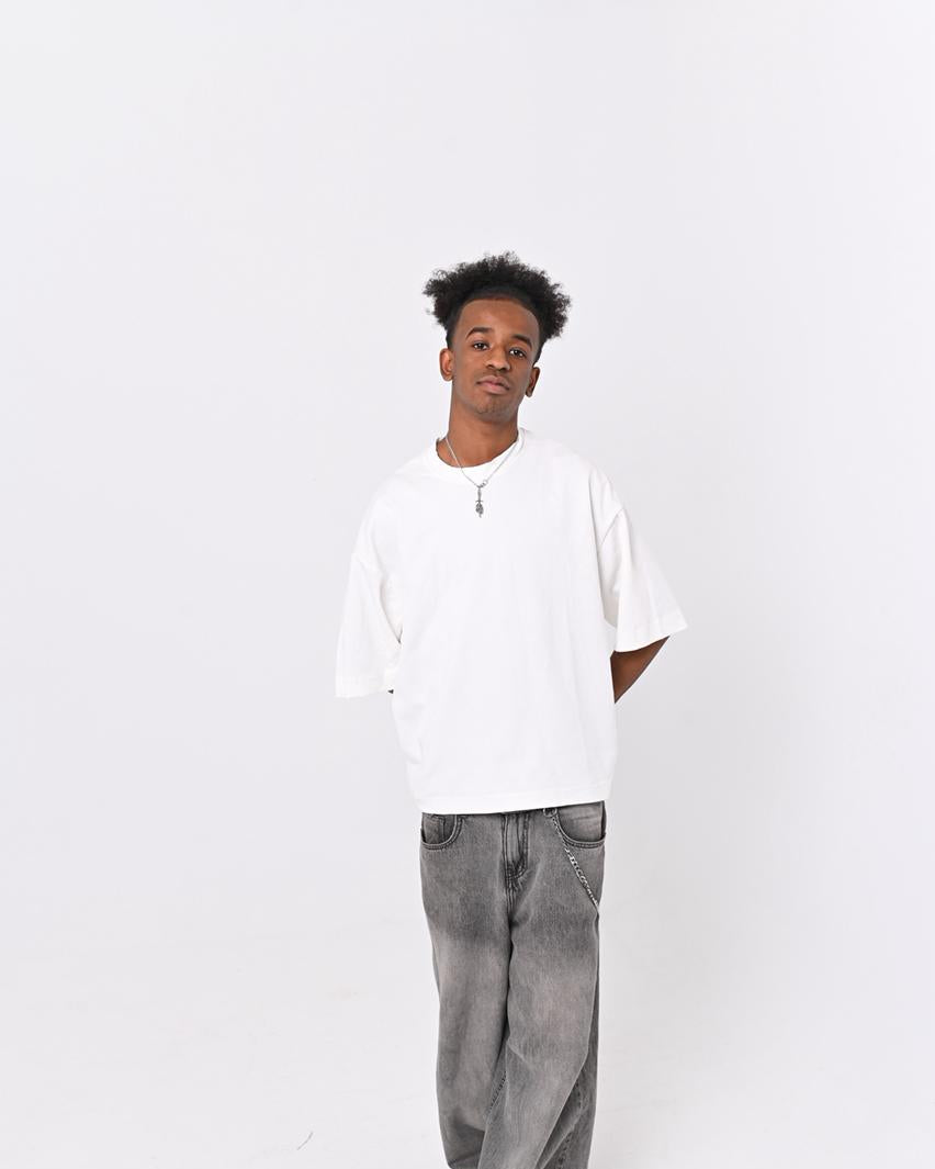The Perfect White Boxy Tee