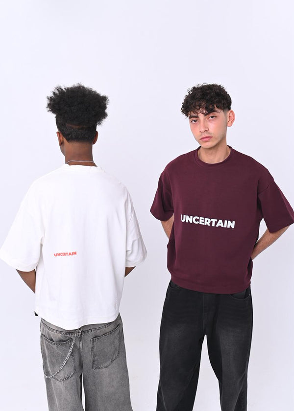 Off-Center| White Tee